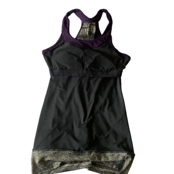 MPG Athletic Workout Yoga Top with Built-in Bra Size 10 - Picture 9 of 11